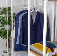 Suit garment bag for closet storage - Image 2