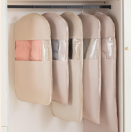 Breathable garment bags for clothes and suits