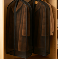 Long coat garment storage bags
